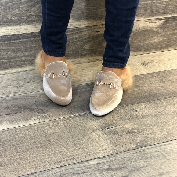 NUDE VEGAN MULES - Picture 4 of 6